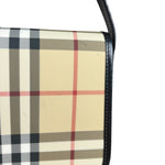 Burberrys Nova Check Flap Shoulder Bag