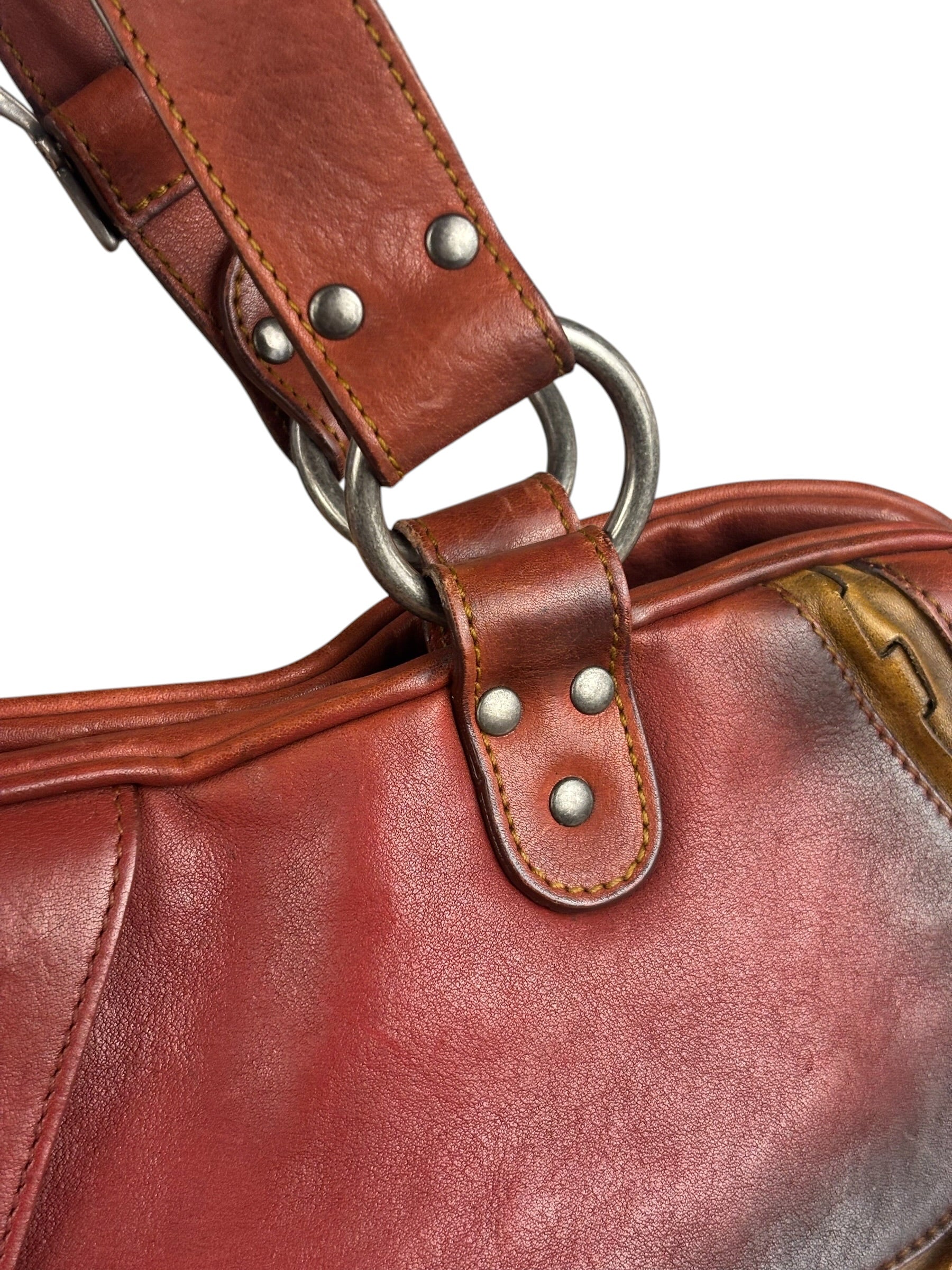 Christian Dior Vintage Gaucho Saddle Shoulder Bag