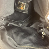 Fendi Vintage Black Mamma Baguette Shoulder Bag