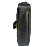 Gucci GG Black Marmont Leather Medium Shoulder Bag