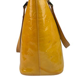Louis Vuitton Yellow Vernis Houston Tote MM