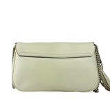 Gucci Soho Chain Flap Shoulder Bag White