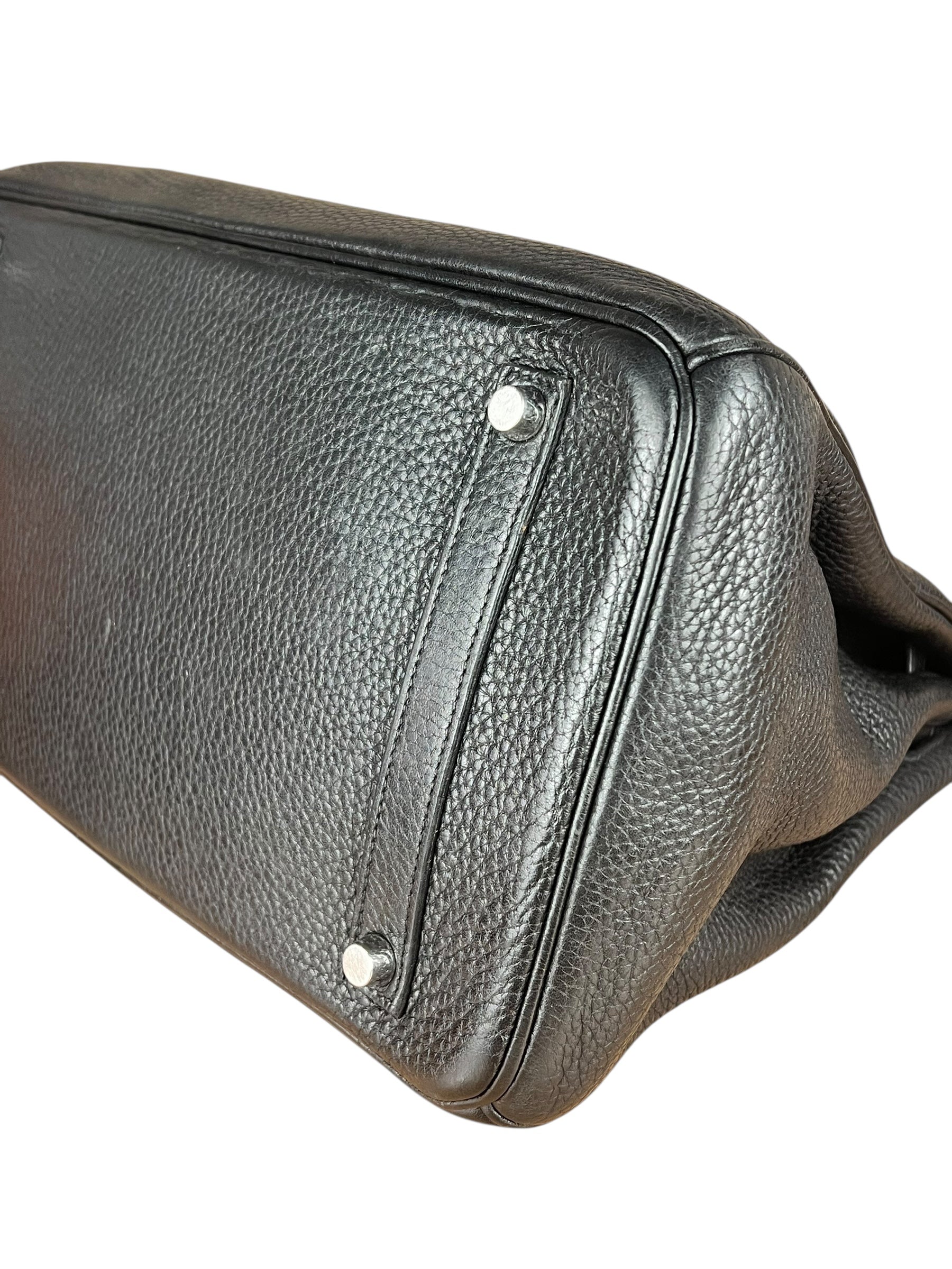 Hermes Birkin 35 Black Togo Palladium 2010