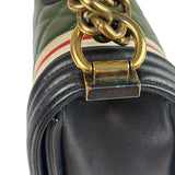 Chanel Multicolor Lambskin Crest S Boy Bag