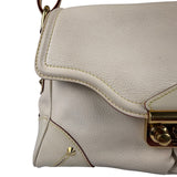 Louis Vuitton White Leather Suhali L'Essentiel Shoulder Bag