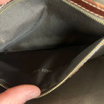 Fendi FF Sequin PVC Coated Canvas Baguette
