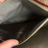 Fendi FF Sequin PVC Coated Canvas Baguette