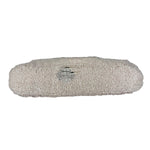 Fendi Leather-Trimmed Beaded Baguette Light Pink