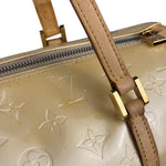 Louis Vuitton Yellow Monogram Vernis Bedford Handbag