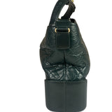 Chanel Green Calfskin Medium Gabrielle Hobo Bag 2018