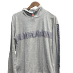 Prada Grey Long Sleeve High Neck Top