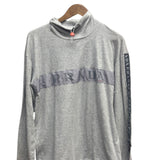 Prada Grey Long Sleeve High Neck Top