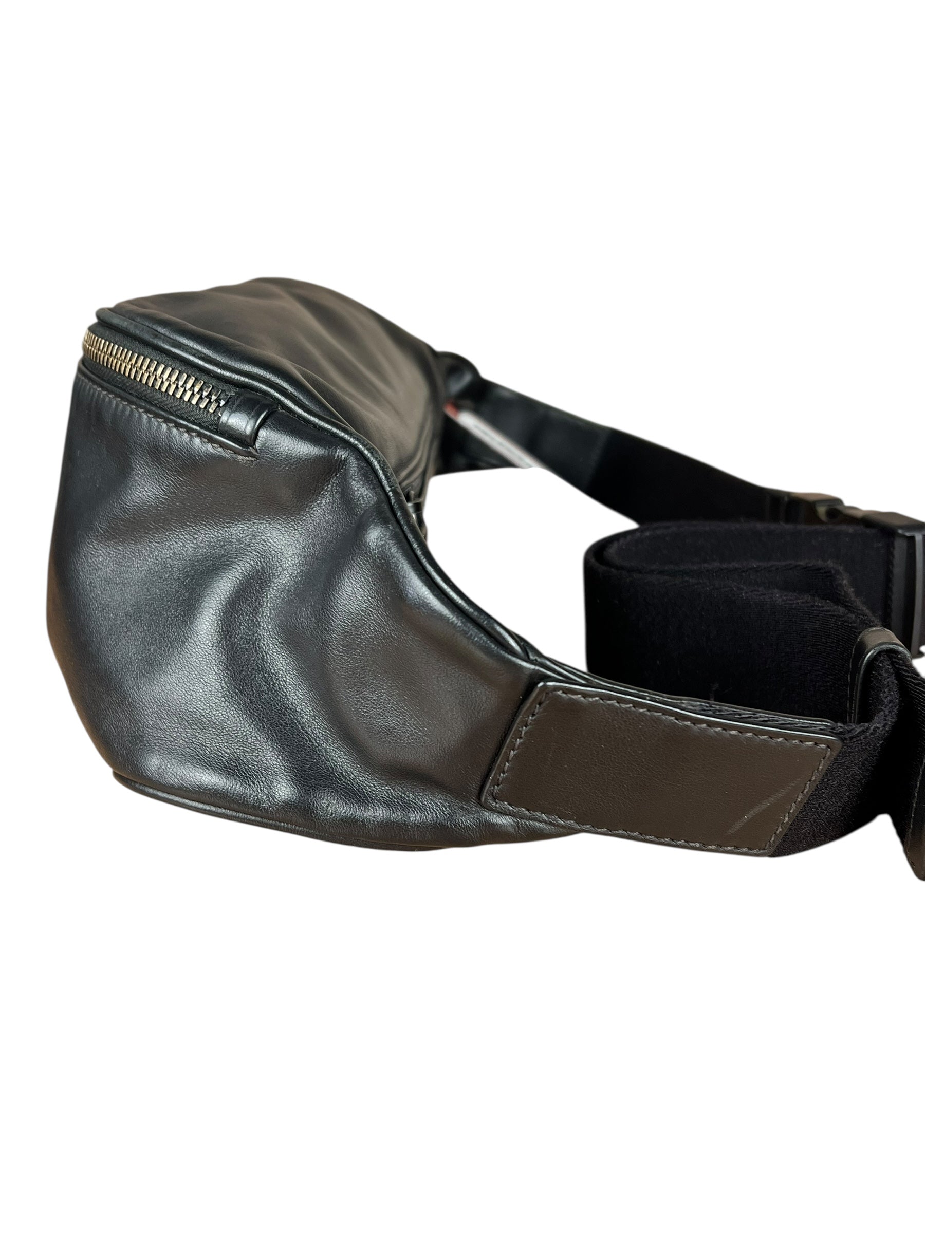 Prada Leather Belt Bag Black