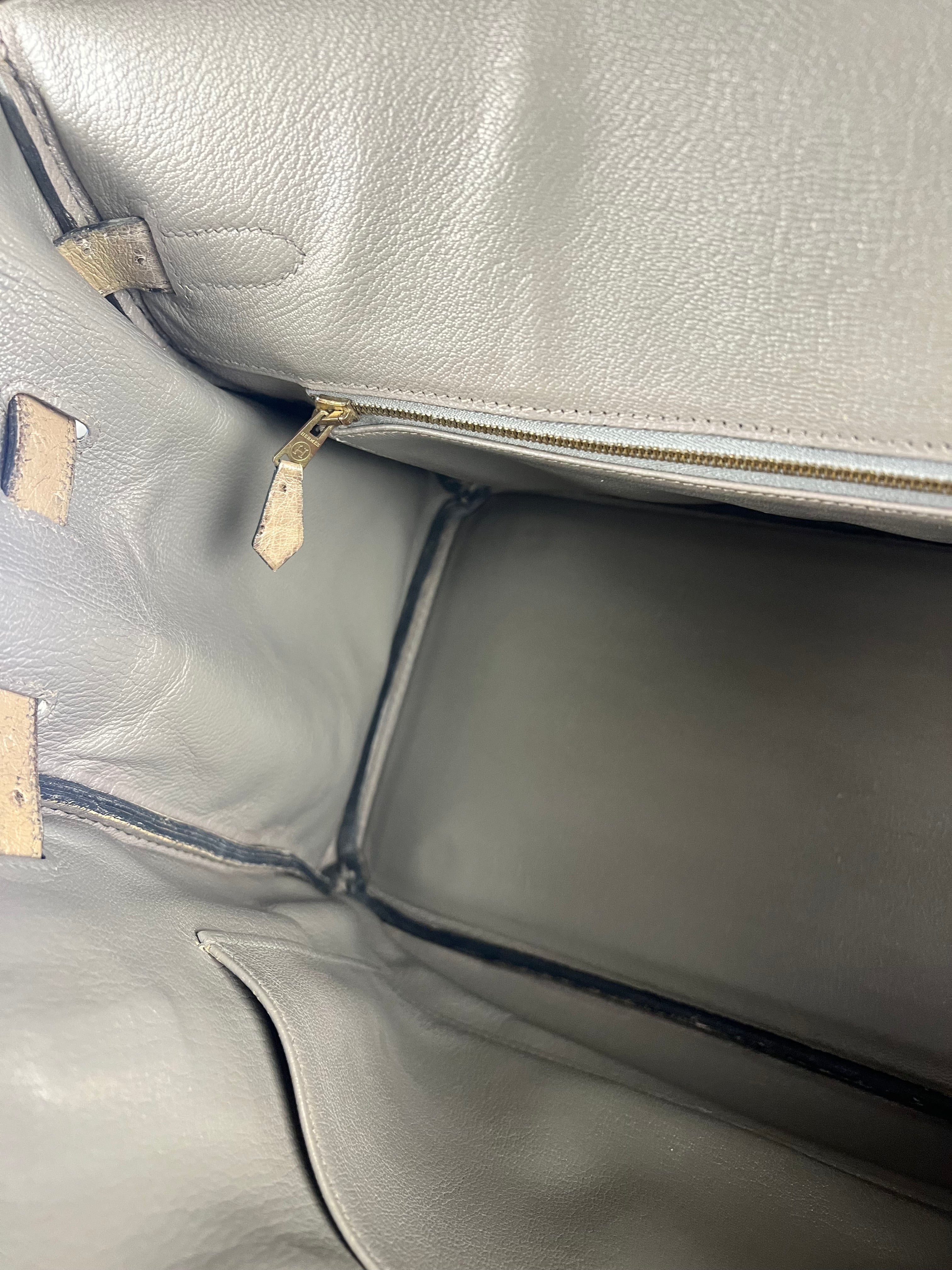 Hermes Birkin 35 Mousse Ostrich 2001