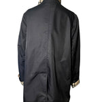 Burberry Black Button Up Coat