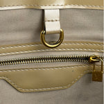 Louis Vuitton Yellow Vernis Wilshire Tote MM
