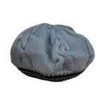 Louis Vuitton Grey Wool Knit Beret