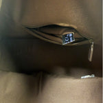 Gucci GG Monogram Brown Nylon Hobo Bag