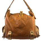 Chloe Tan Brown Leather Silverado Hobo Bag