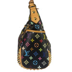 Louis Vuitton x Takashi Murukami Black Monogram Chrissie MM