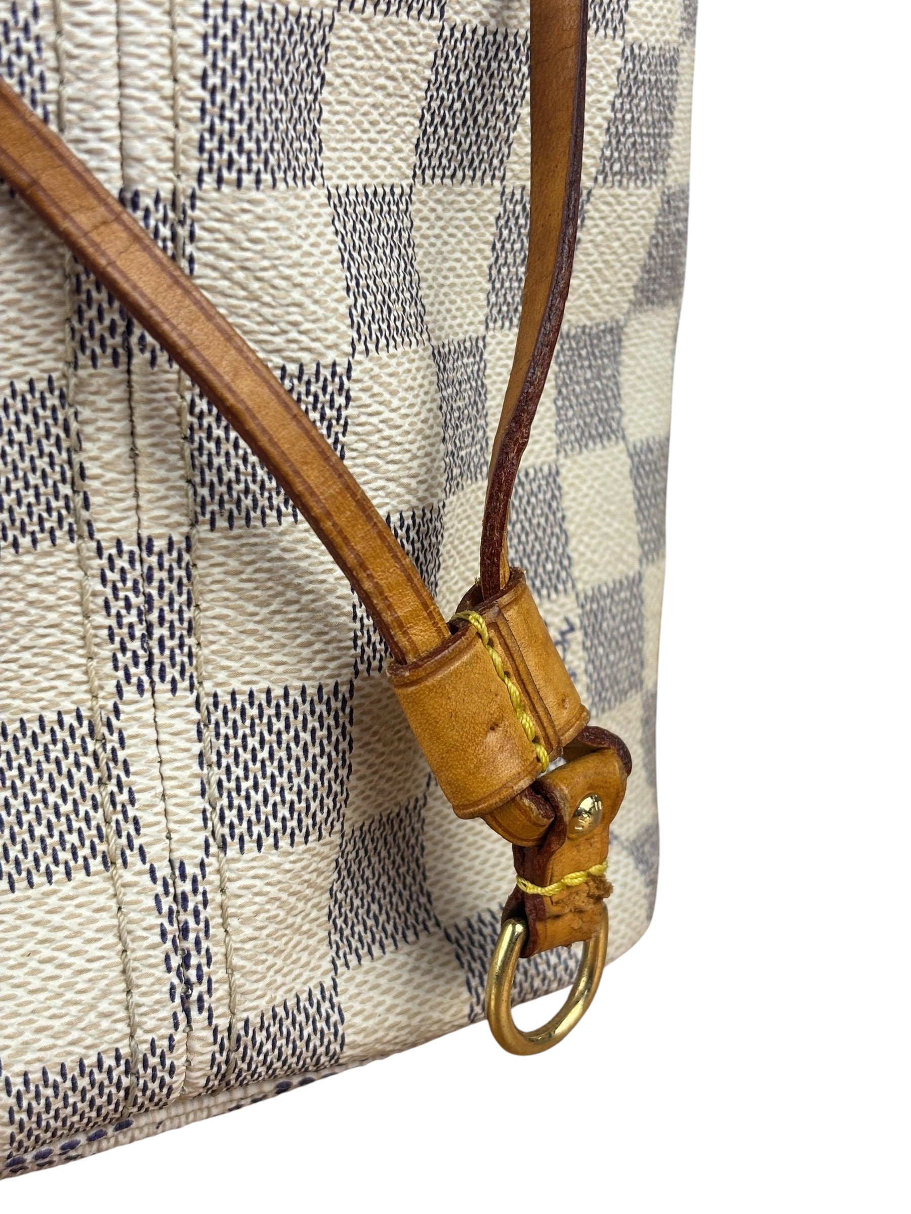 Louis Vuitton Damier Azur Neverfull Shoulder Bag GM