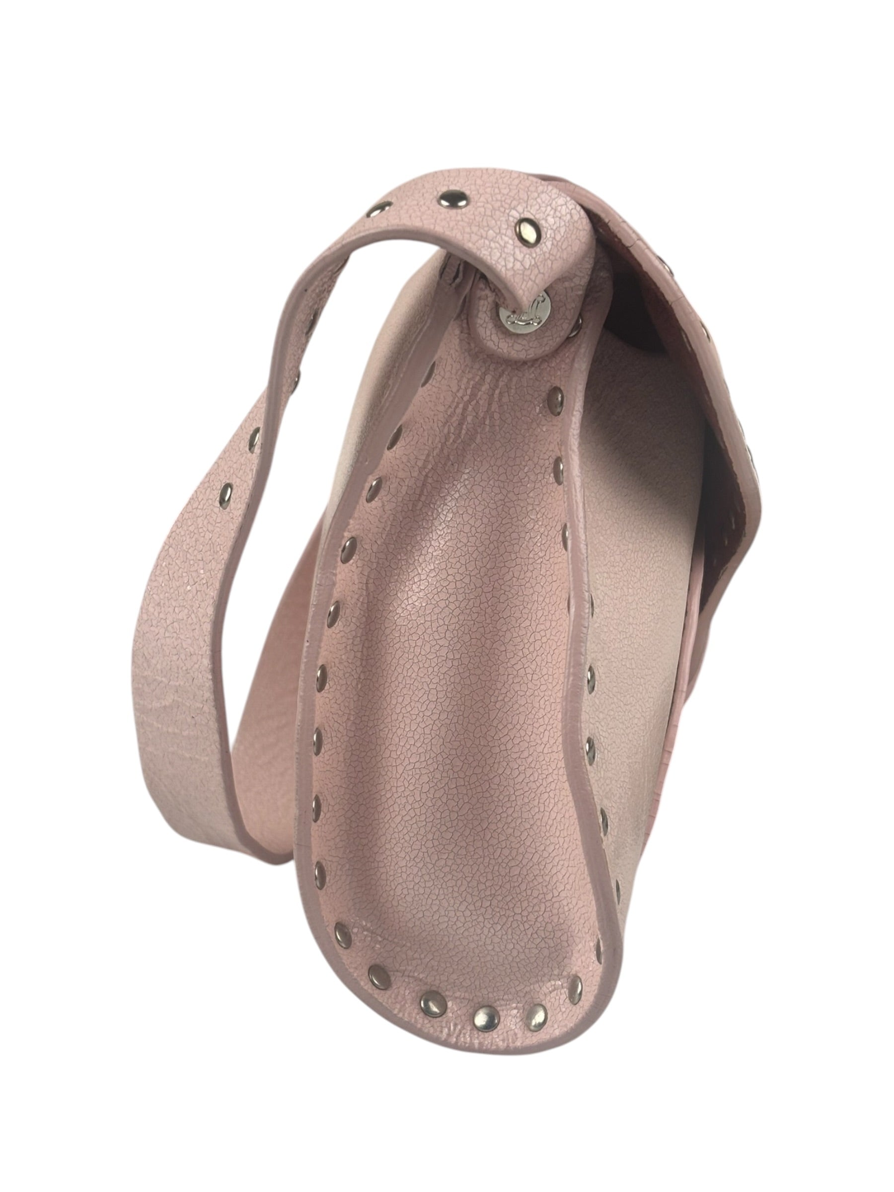 Celine Vintage Pink Triomphe Poulbot Shoulder Bag