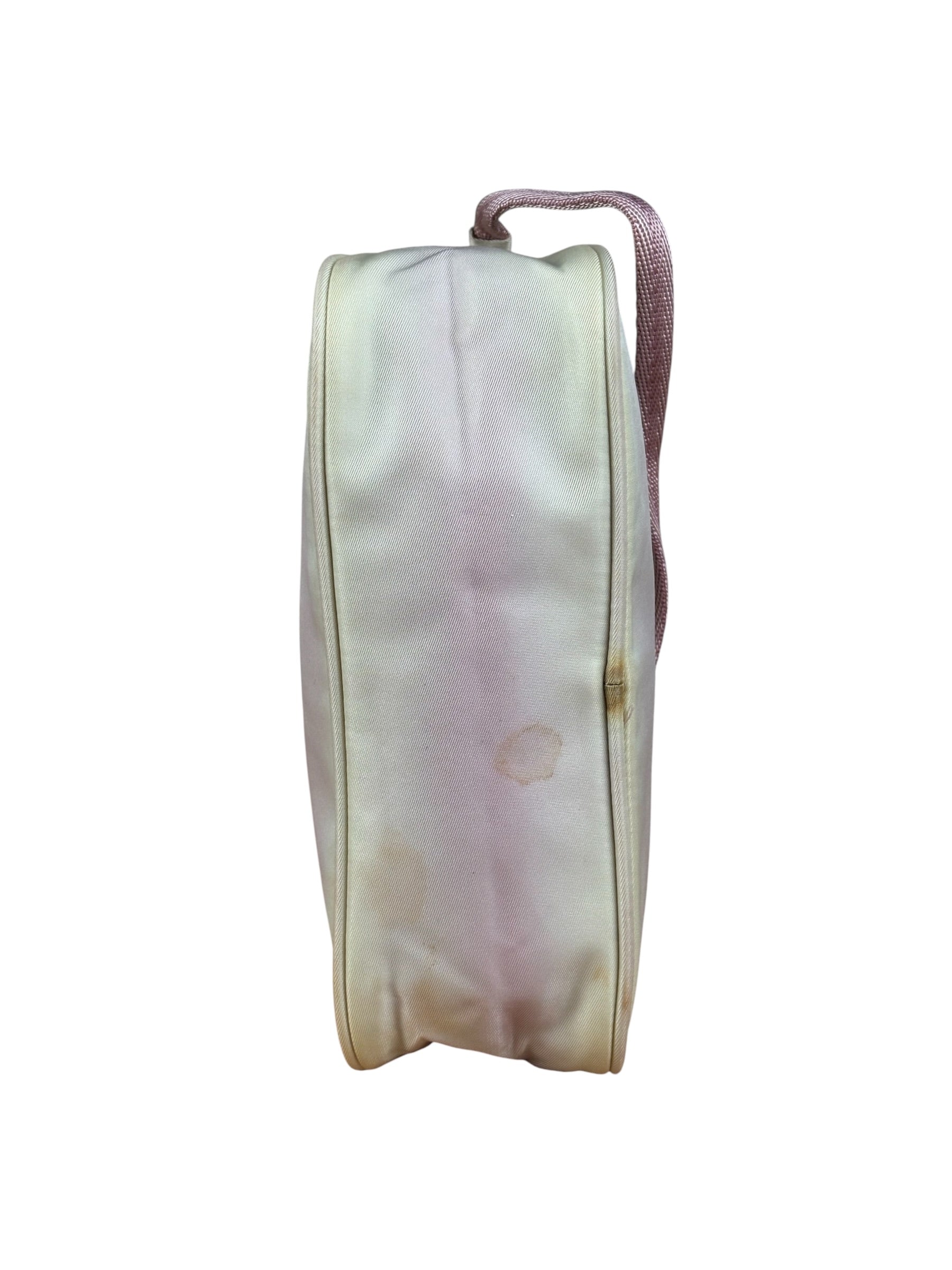 Prada Pink Nylon Tessuto Pochette