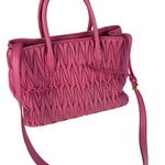 Miu Miu Pink Nappa Leather 2Way Tote Bag