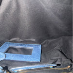 Balenciaga Blue Leather Two-Way First City Bag