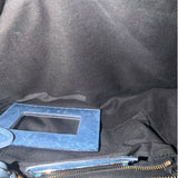 Balenciaga Blue Leather Two-Way First City Bag