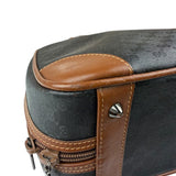 Gucci Vintage Micro GG Black/Brown Supreme Satchel Hand Bag