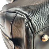 Louis Vuitton Black Epi Leather Montaigne Bowling Handbag