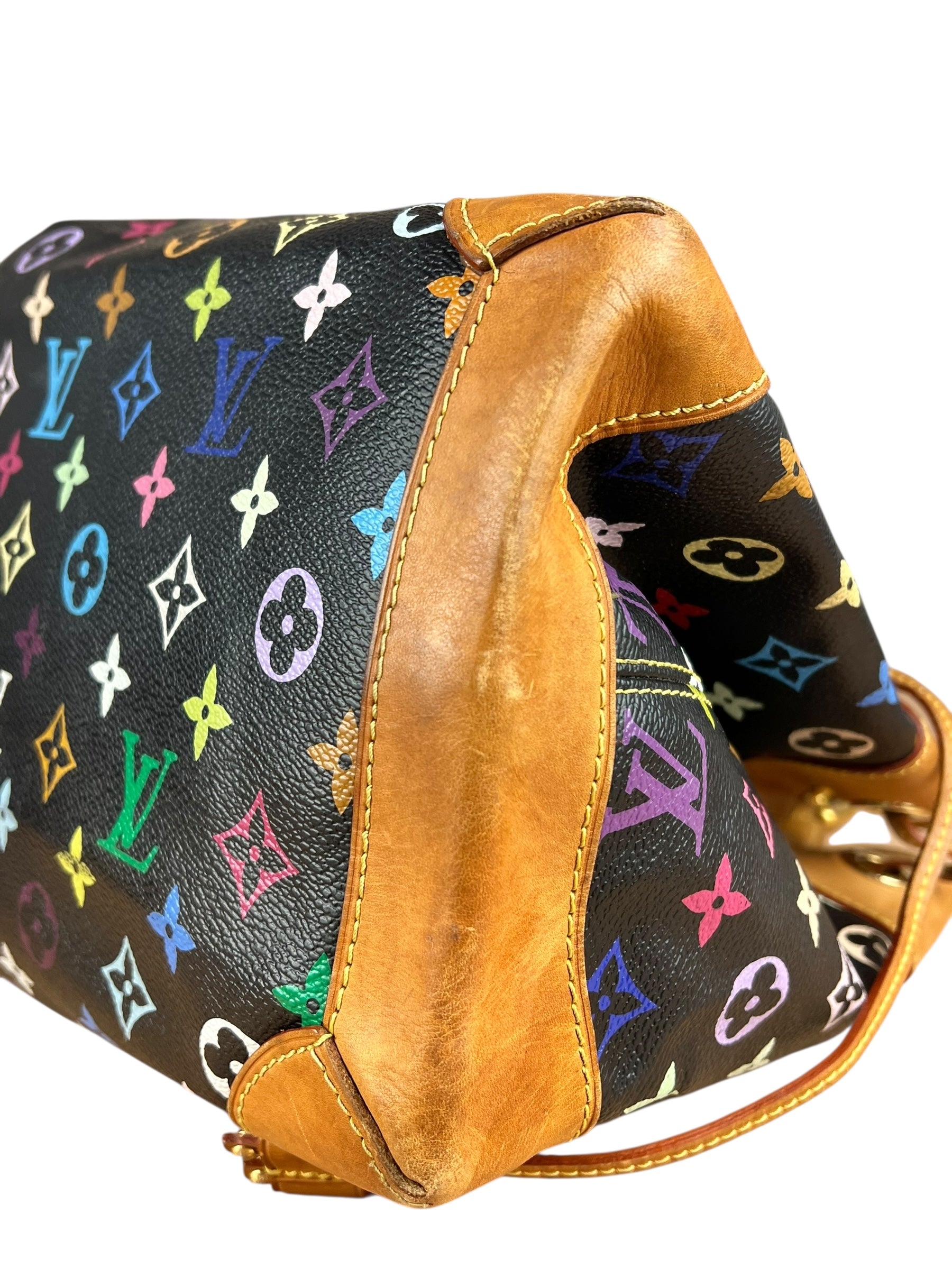 Louis Vuitton Black Murakami Ursula Handbag