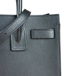 Saint Laurent Sac de Jour Baby 2Way Black Grained Leather
