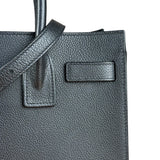 Saint Laurent Sac de Jour Baby 2Way Black Grained Leather