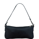 Fendi Vintage Black FF Print Pochette