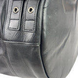Yves Saint Laurent Black Leather Rider Bucket Bag