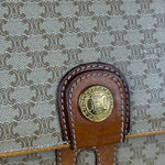 Celine Vintage Macadam Canvas Crossbody Bag