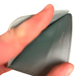 Balenciaga Leather Crocodile Cash Cardholder