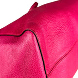 Gucci Hot Pink Pebbled Leather Swing Tote