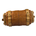 Chloe Tan Brown Leather Silverado Hobo Bag
