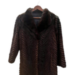 Joséphine Vintage Brown Fur Coat