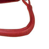 Bottega Veneta Vintage Red Hobo Aquilone Fortune Cookie Shoulder Bag