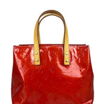 Louis Vuitton Vintage Rouge Monogram Vernis Reade Tote Bag PM