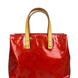 Louis Vuitton Vintage Rouge Monogram Vernis Reade Tote Bag PM