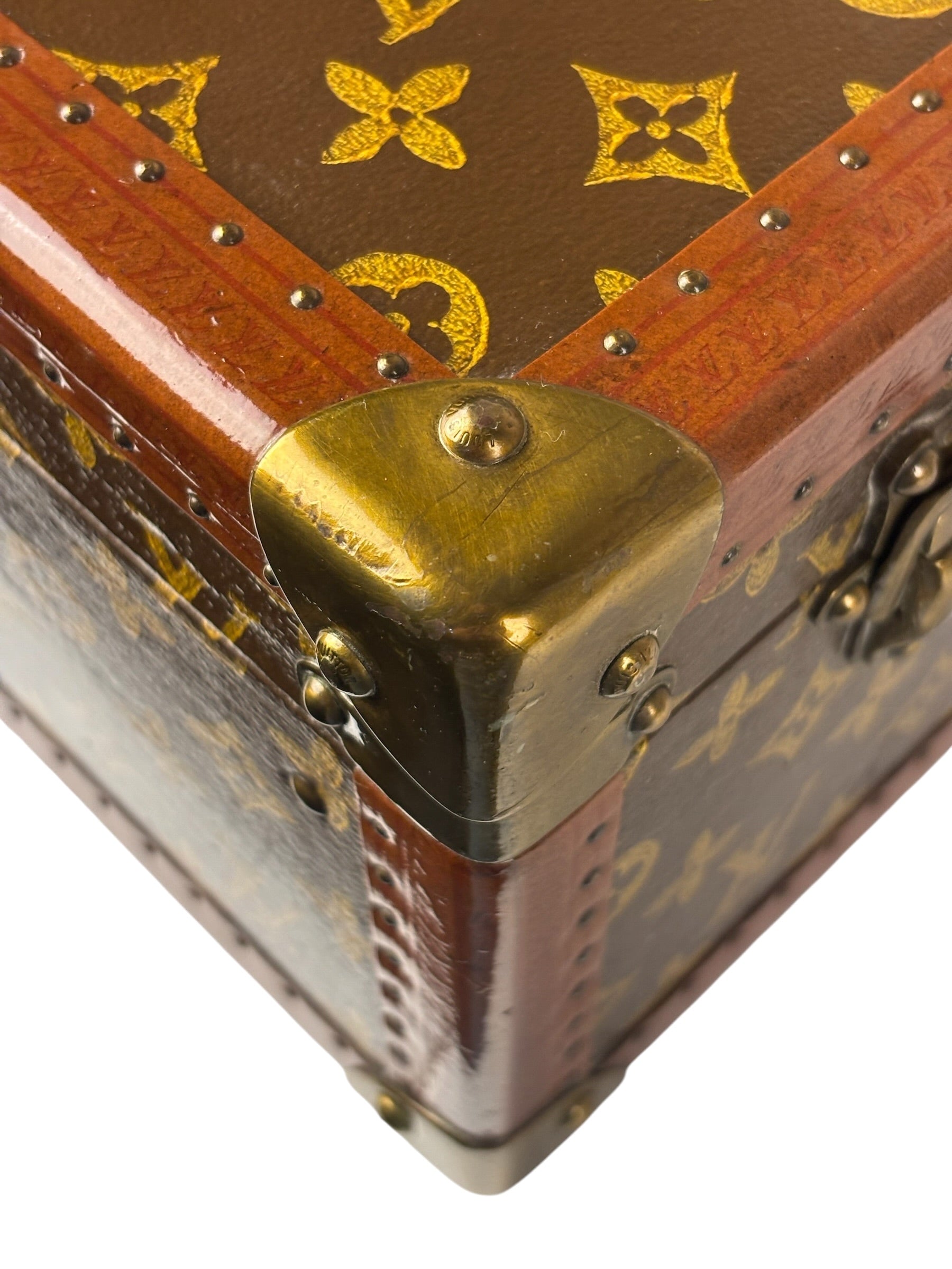 Louis Vuitton Vintage Monogram Hard Case Luggage Trunk