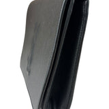 Yves Saint Laurent Black Leather Flap Clutch