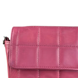 Chanel Pink CC 2002 Chocolate Bar Chain Flap