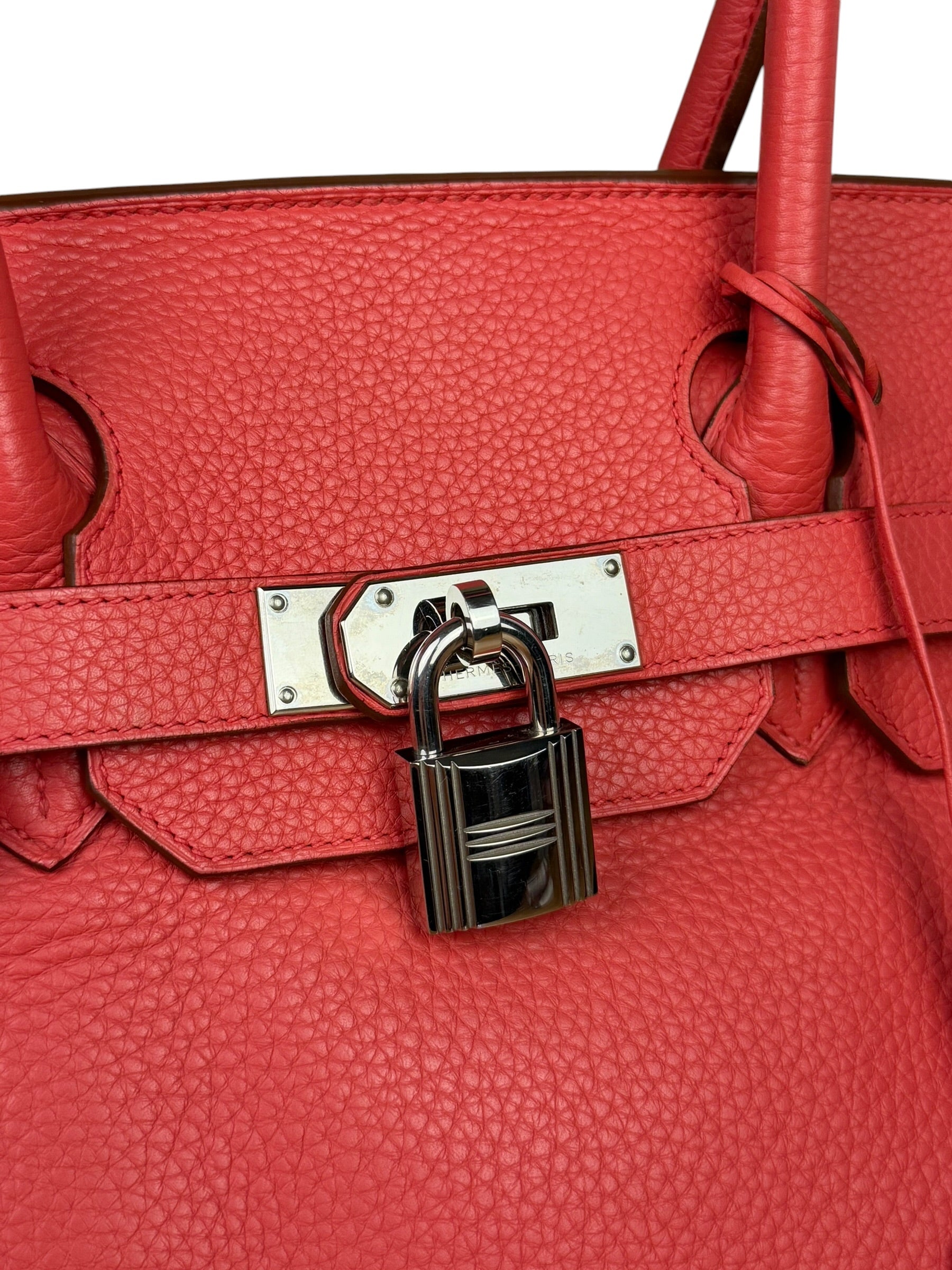 Hermes JPG Birkin 42 Bougainvillier Clemence Leather Handbag 2010