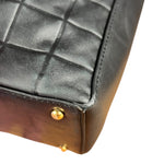 Chanel CC Chocolate Leather Shoulder Bag 2000